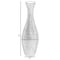 Uniquewise Modern Decorative Brown Textured Design Floor Flower Vase, for Living, Entryway or Dining, 31 inch QI004194 - alternate 2